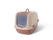 Savic Nestor Jumbo - Котешка тоалетна с филтър против миризми, цвят Тоскана, 66.5х48.5х46.5см. 1